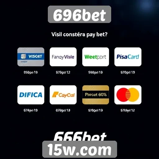 Comparativo das opções de pagamento na 696bet